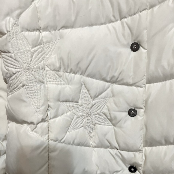 Super unique and beautiful Italian reversible down jacket - Picture 4 of 14